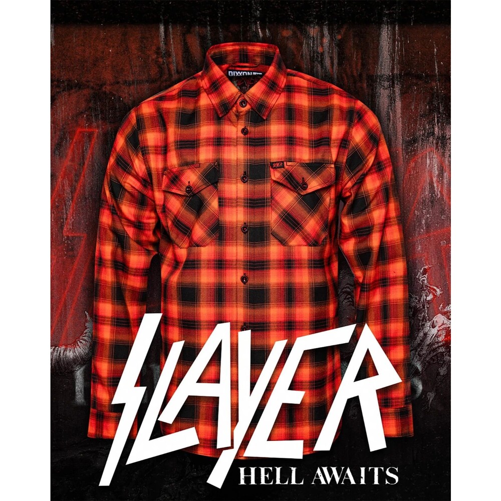 DIXXON Slayer Hell Awaits Sz L Brand New in Sealed Bag - In Hand & Ships Fast!